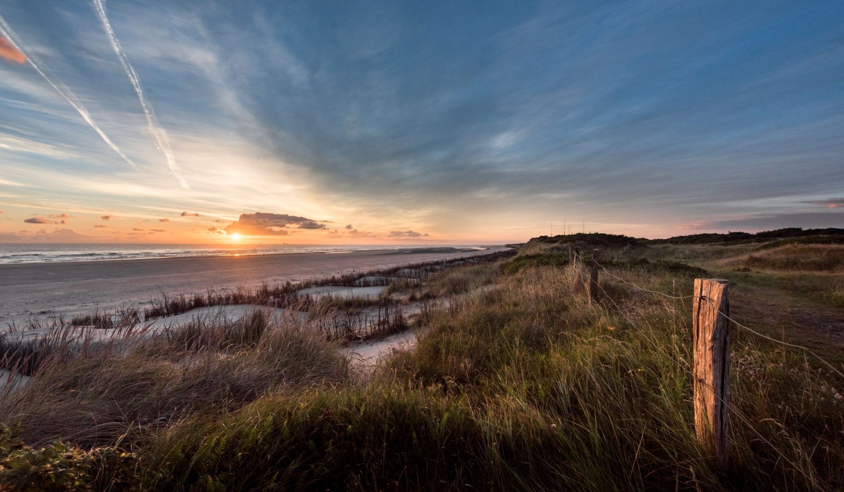 Landschaft im Osten der Insel Wangerooge , © Kees van Surksum