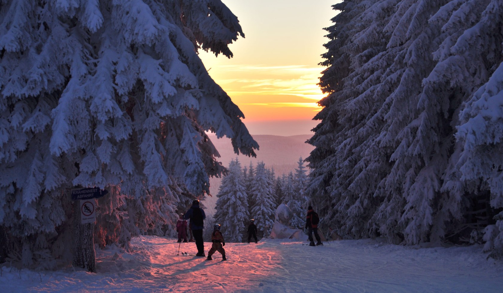 Skiregion bei Hahnenklee im Winter, © HAHNENKLEE tourismus marketing gmbh