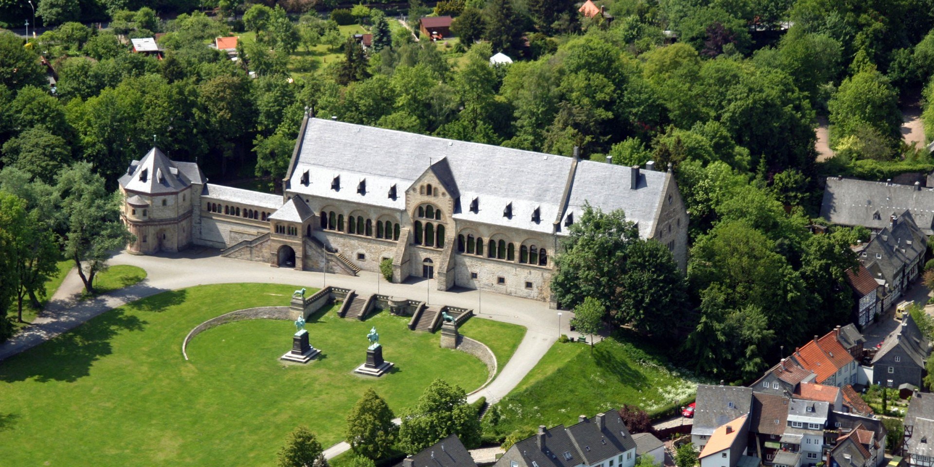 Kaiserpfalz Goslar von Oben, © Goslar marketing gmbh