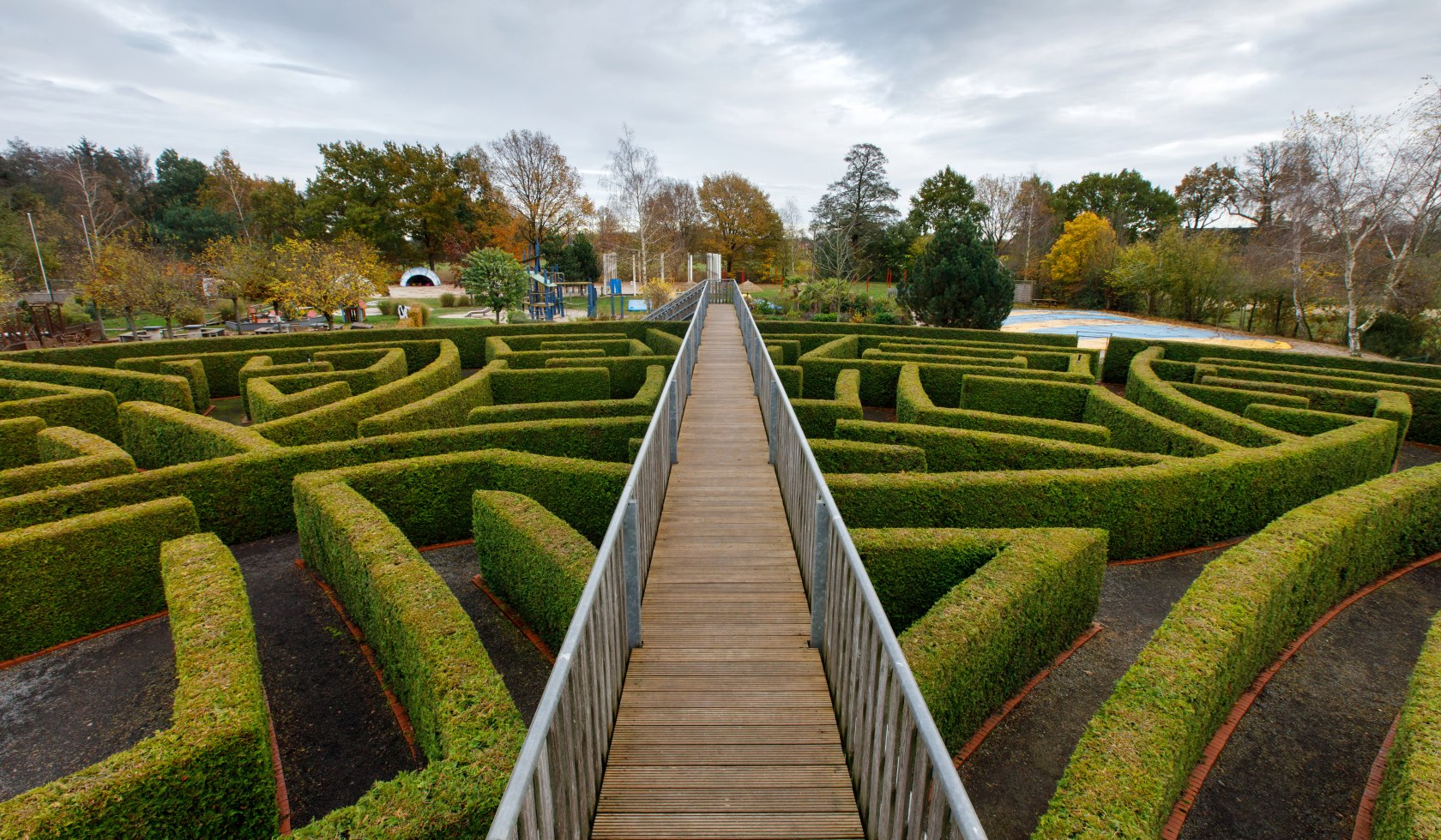 Labyrinth auf dem Ferienhof Wübbold, © Andreas Burmann