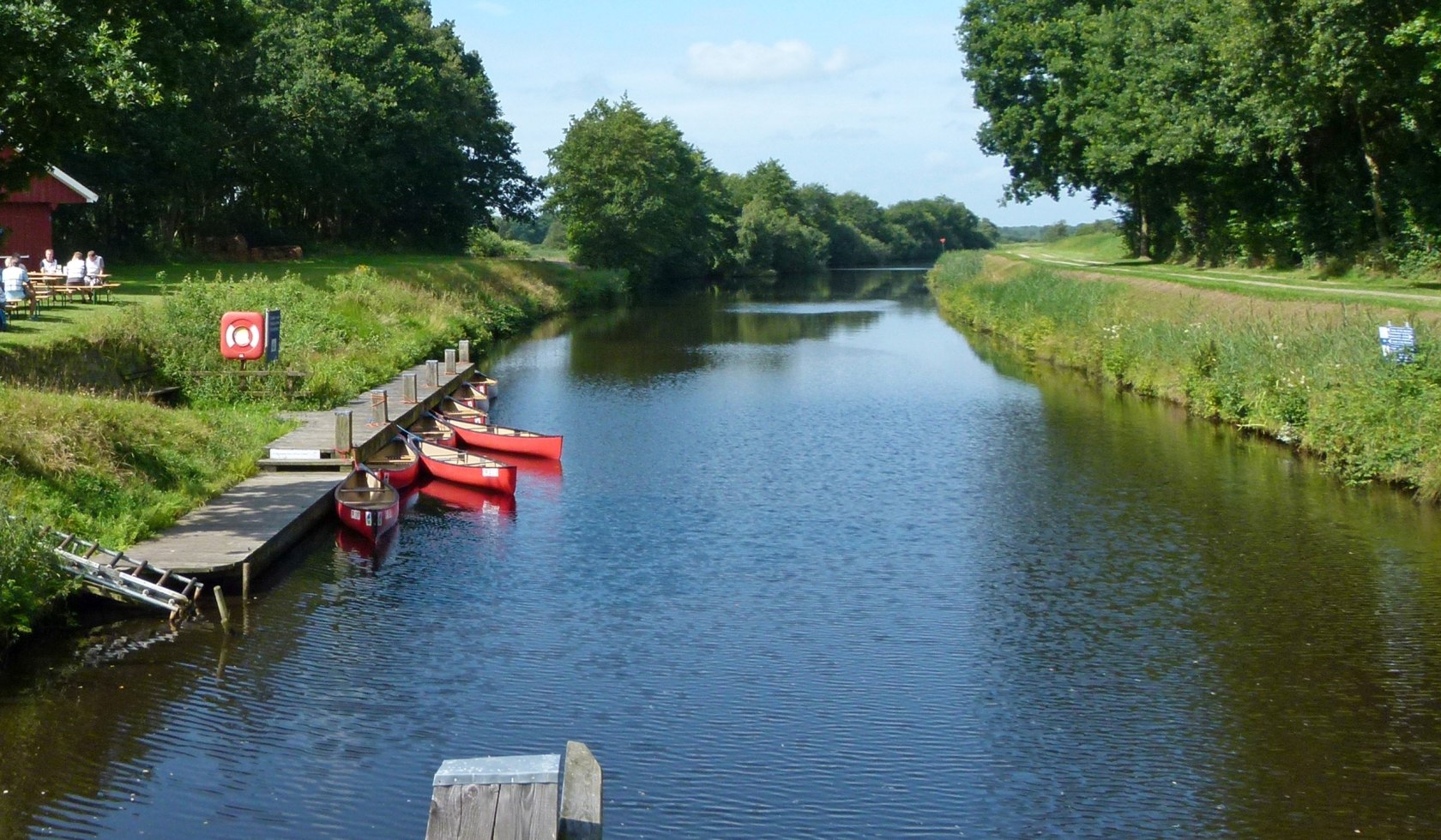 Die Jümme ist ein Fluss in Ostfriesland, © Ostfriesland Tourismus GmbH