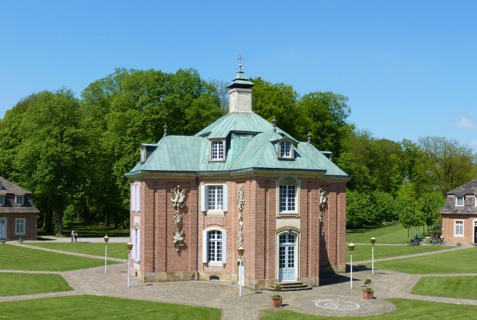 Zentralpavillion, © Emslandmusum Schloss Clemenswerth