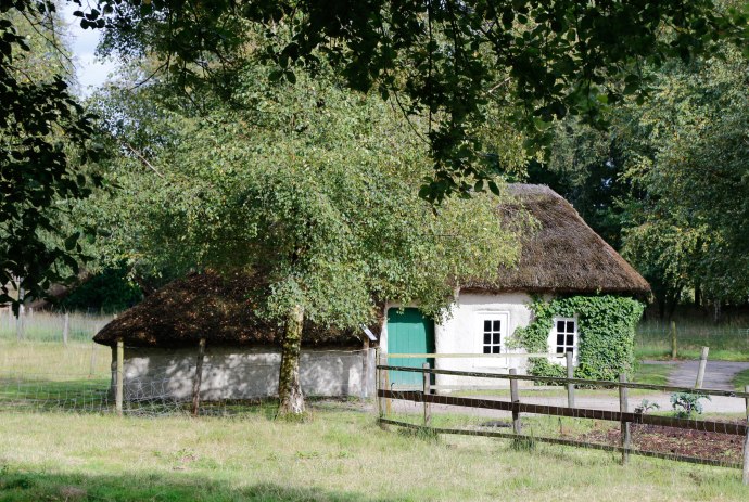 Lehmhütte im Moormuseum, © Südbrookmerland Touristik GmbH / Ottmar Heinze