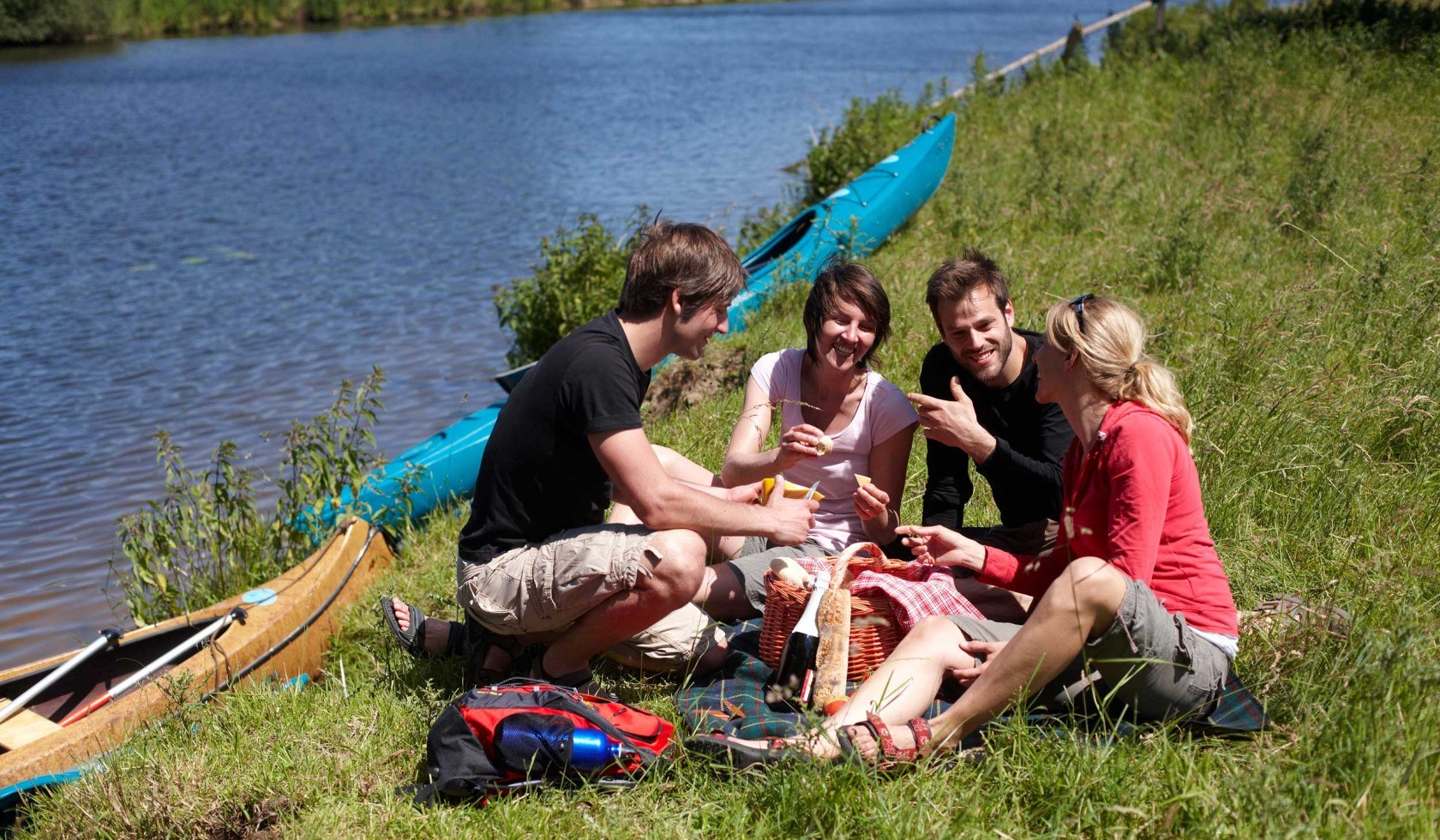 Picknick an der Ems, © Emsland Tourismus GmbH