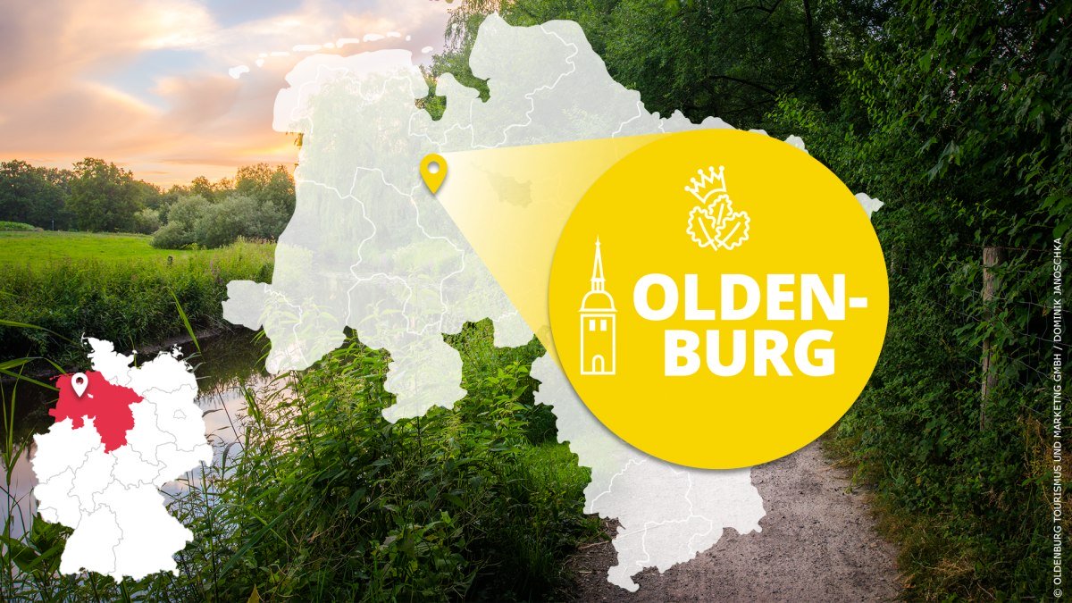 Städtekarte Oldenburg