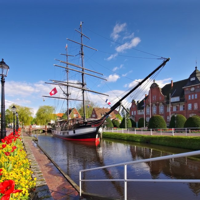 Papenburg Kanal, © Fotolia / LianeM - stock.adobe.com