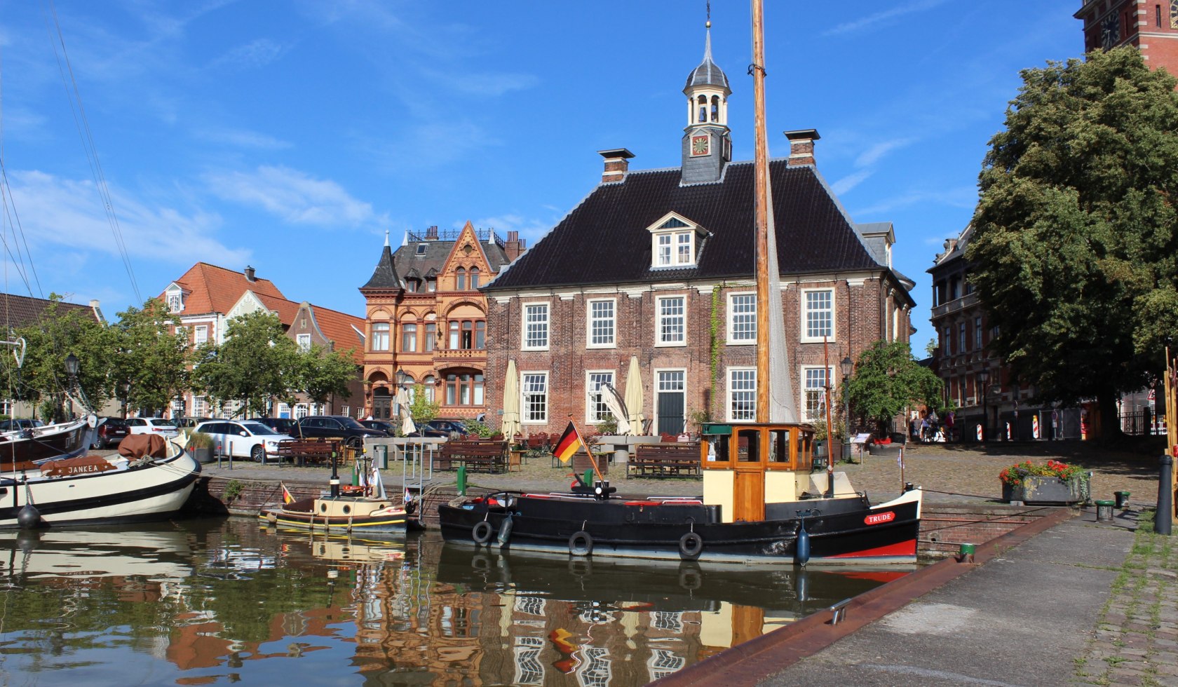 Museumshafen Waage in Leer, © Stadt Leer / S. Densow