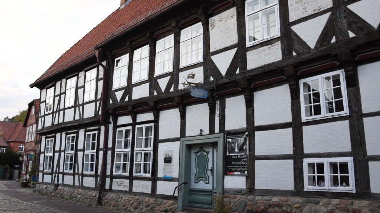 Blick auf das Alte Zollhaus in Hitzacker (Elbe), heute ein Museum , © TMN/Marketingbüro Wendland.Elbe