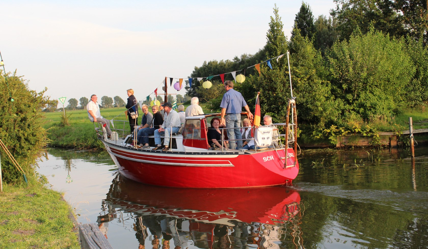 Boot auf der Hamme, © Touristikagentur Teufelsmoor Worpswede Unterweser e.V.