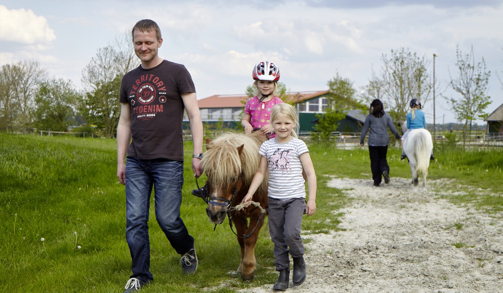 Familie mit Pony, © Traberhof