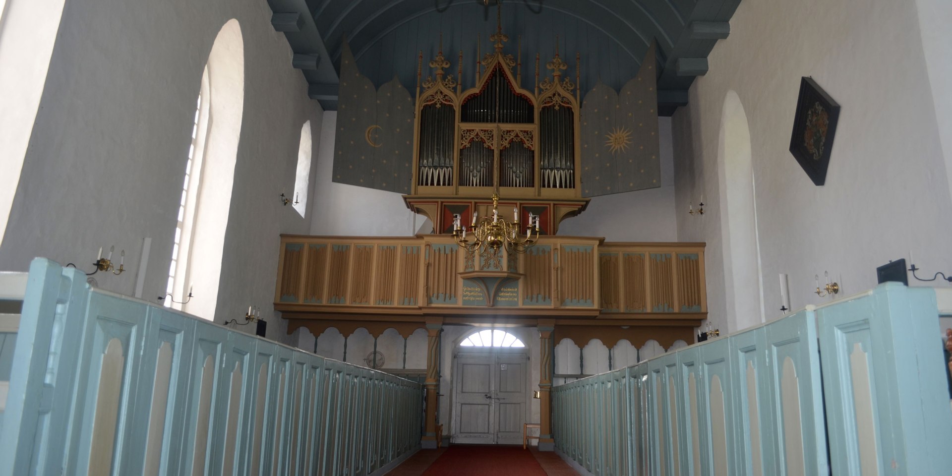 Gotische Orgel in der Rysumer Kirche, die älteste Orgel Norddeutschlands, © Ostfriesland Tourismus GmbH / www.ostfriesland.de